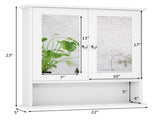 White bathroom cabinet with mirror 16483576