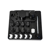 Multi-Functional Ring Earring Bending Tool Jewelry Making Tools w/ Nylon Dies 12192486