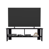 Navia 47" Wide Tv Stand with Two Shelves, for Living room, Bedroom, Entertainment Black Wengue B200P286939