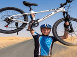 A24289 ECARPAT 24 Inch 21 Speed Mountain Bike, Adult Mountain Bicycle with Front Suspension, Dual W1856P483979