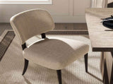 Harriet Split Back Upholstered Dining Side Chair, Set of 2, Merino Gray Wool Blend B2719P269266