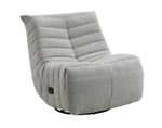 ZUN ACME Talmon Glider Recliner w/Swivel, Oyster Chenille LV03071