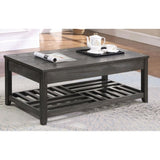 ZUN Grey Lift-top Coffee Table B062P153623