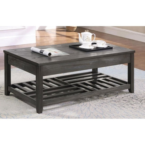 ZUN Grey Lift-top Coffee Table B062P153623