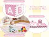26PCS ABC Alphabet EVA Foam Play Mat, 31.7531.751.02cm BPA-Free Non-Slip Floor Tiles for 10 35754464