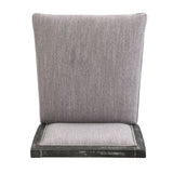 30.5 Inch Height Bar Stools set of 2, Rubber wood Frame,fabric Sponge cushion and Upholstered N780P192217B