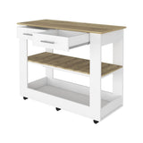 Brooklyn 46 Kitchen Island, Two Shelves, Two Drawers B128P148886