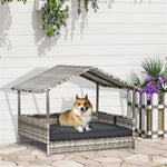 ZUN Dog Bed/ Dog House / Rattan Pet Sofa （Prohibited by WalMart） 76266078