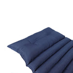 ZUN 2 PCS Set Outdoor Lounge Chair Cushion Replacement Patio Seat Cushion ,NAVY BLUE [Sale to Temu is 06974421