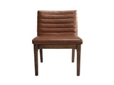 Upholstered Dining Chairs With Rubber Legs ,Light Brown 73471.00PUCOGN