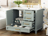 30" Bathroom Vanity , Modern Bathroom Cabinet with Sink Combo Set, Bathroom Storage Cabinet with a N729P170557G