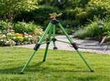 360 Degree Large Area Impact Sprinkler, Tripod Base Irrigation Sprinkler for Lawn, Garden & Yard 52566755