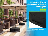 2-Pack 90lbs Patio Weight Bags 900D Oxford Weatherproof Sandbags for Cantilever Offset 41501741