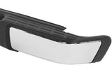 Pickup Rear Bumper Chevrolet Silverado 1500 2007-2013-Silver/Steel/No Hole 45249194