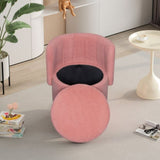 360 Degree Swivel Back Sofa Chair With Storage Space, Suitable For Bedroom and Living Room W1716P196479