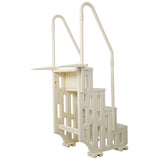 Pool Ladder Heavy-Duty 4 Safety Step for Above Ground Pools Stair Entry System with Handrails 400lbs W465133693