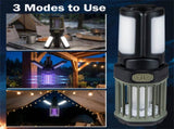 2-in-1 Electric Bug Zapper & Camping Lantern IPX6 Waterproof Rechargeable Mosquito Killer 78640799