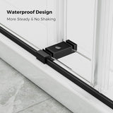 56 to 60 in. W x 76 in. H Double Sliding Frameless Soft-Close Shower Door with Premium 3/8 Inch W1573126510