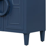 U_STYLE Four-door sideboard with French-Inspired,Suitable for Living Rooms, Entrance and Study Rooms N711P231529V