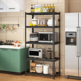 ZUN 5-Tier Adjustable Metal Shelving Unit ,Heavy Duty Garage Shelving,Storage Racks,Industrial Utility 88520663