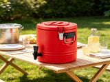 3 Gal/11.4L Insulated Beverage Dispenser, Thermal Hot & Cold Drink Server with Spigot, Stainless 44738614