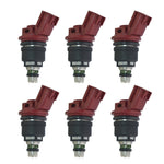 ZUN 6pcs lot Fuel Injectors For Nissan Skyline R33 RB25DET ECR33 300ZX 16600-RR544 72293693