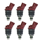 ZUN 6pcs lot Fuel Injectors For Nissan Skyline R33 RB25DET ECR33 300ZX 16600-RR544 72293693