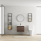 Bathroom Cabinet With Sink,Soft Close Doors,Float Mounting Design,24 Inch For Small W99969683