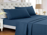 Bed Sheets 4-Piece Set OEKO-TEX Certified Bedding with Fitted Sheet, Flat Sheet & Pillowcases 66115342