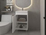 Waterford Vanity Sink, Bathroom, White B092P329251