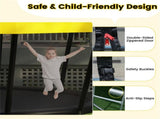 16FT Outdoor Trampoline with 360&deg Safety Enclosure Net, Family Recreational Trampoline for 75709148