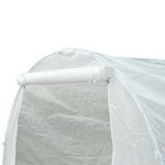 ZUN Walk-In Tunnel Greenhouse, Large Garden Hot House Kit with 6 Roll-up Windows & Roll Up Door 15' 7' 22733022