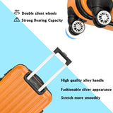 3-in-1 Multifunctional Large Capacity Traveling Storage Suitcase Luggage Set Orange 97788148