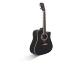 GT502 41-Inch Notch Spruce Panel Matte Edging Folk Guitar Bag Shield Wrench 80481034