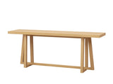 59.84'' Console Table, Stylish Rectangular Entryway Table, Outdoor Console Table for Patio, Sturdy W757P246484