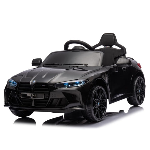 ZUN BMW M4 12v Kids ride on toy car 2.4G W/Parents Remote Control,Three speed adjustable,Power display, W1578P214208