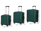 3-in-1 Multifunctional Large Capacity Traveling Storage Suitcase Dark Green 57767293