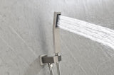 ZUN 12" Rain Shower Head Systems Wall Mounted Shower 16920585