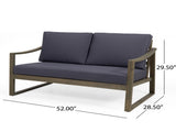 SAMWELL COFFEE TABLE&LOVESEAT 70137.00GDGRY