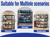 63" H Adjustable Storage Rack, Adjustable Shelves, 2000LBS Five-Tier Shelving Unit, 41687760