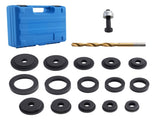 17PC Parking Sensor Hole Cutter Set 17mm-32mm Driver Assist Sensor Install Tool 60890830