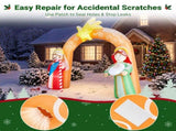 7.6FT Nativity Christmas Inflatable Arch with 7 LED Lights, Jesus Christmas Inflatable Arch 70900234