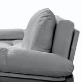 Convertible Pull Out Sofa Bed Queen Size, 3-in-1 Convertible Sleeper Couch with Thicked Cushions and W3163P269700