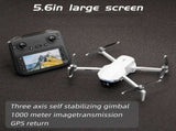 S-X1 GPS Drone, 20-30 Minute Flight, Dual HD 50fps Cameras, 3-Axis Gimbal, 5MP Stabilized Images, 64817859