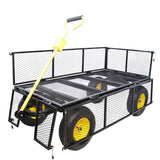 BIG Wagon Cart Garden cart trucks make it easier to transport firewood YellowBlack Maximum static W227106089