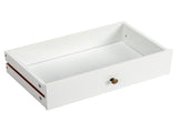 Double-Door Bathroom Cabinet with 2, Adjustable Panels, 1 Drawer and 3 Side Shelves, White 21280126