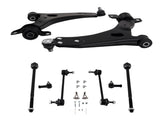 8pcs Front Lower Control Arms Tie Rods Suspension fit for 2006-2011 Ford Focus 2.0L 88777482