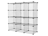 12-Cube Organizer Cube Storage Storage Shelves Wire Cube Storage Origami Shelves Metal Grid 82647882