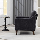 Accent Comfy Chenille Chair w/USB charging port,Mid,Soft,High-support Rebound Sponge,Ergonomic W2715P312493