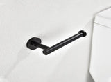 2 Pack Toilet Paper Holder - Matte Black SUS304 Stainless Steel Toilet Paper Holder Towel Rack for 74536928